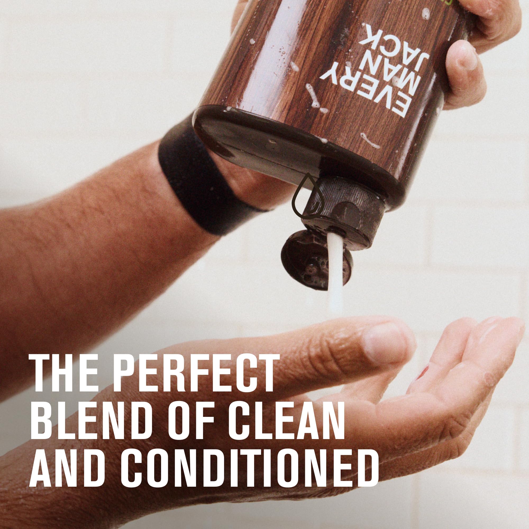 Every Man Jack ingredients display with coconut glycerin soy for natural care