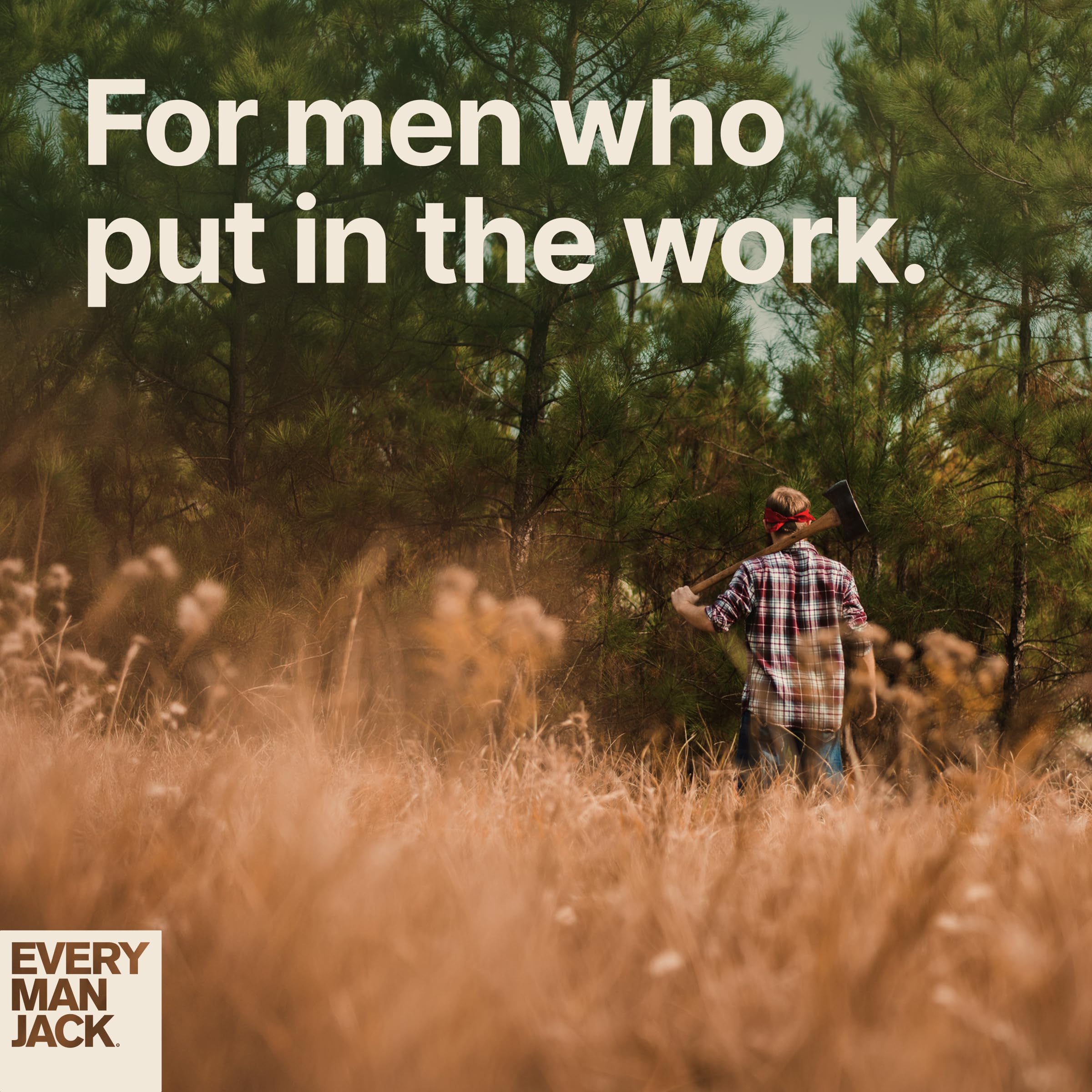 Every Man Jack two-pack boxed set stacked, benefit: extra supply for routines