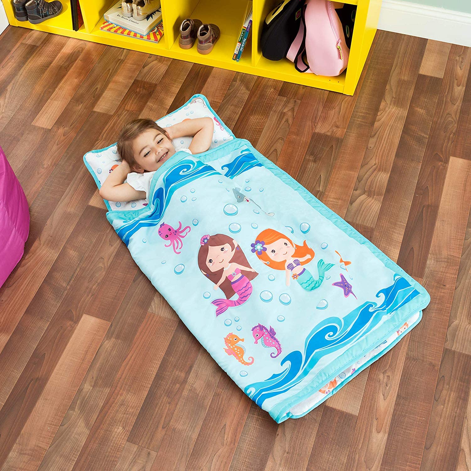 EVERYDAY KIDS close-up microfiber texture highlighting soft plush feel and durable finish benefit longevity