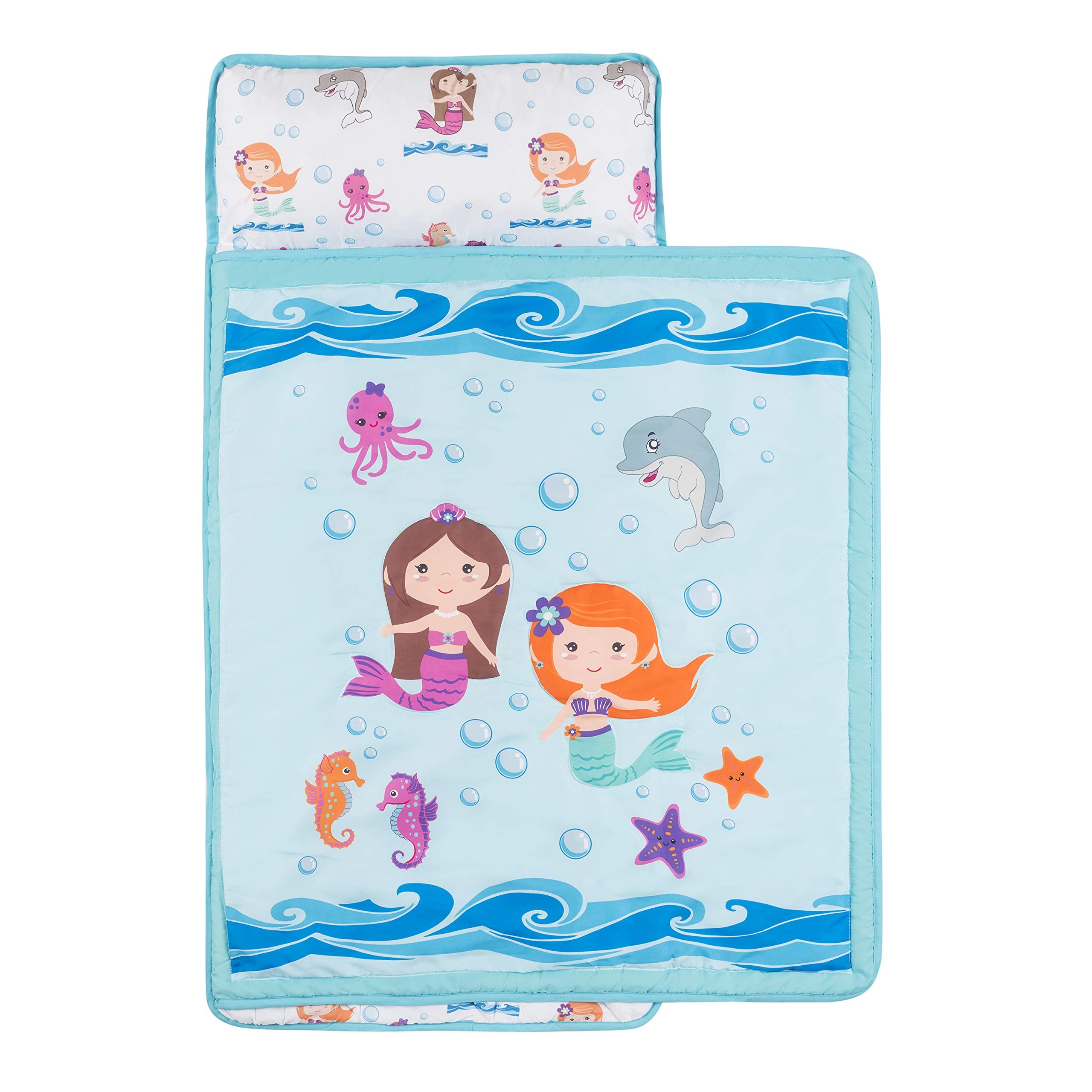 EVERYDAY KIDS nap mat in preschool setting showing child-friendly design and restful nap benefit