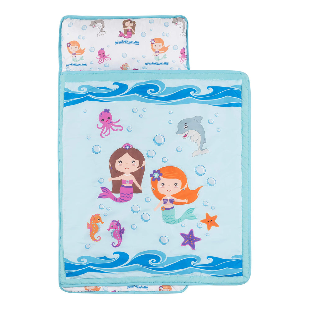 EVERYDAY KIDS nap mat in preschool setting showing child-friendly design and restful nap benefit