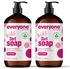everyone front packaging showing two 32 oz bottles and clear product benefit