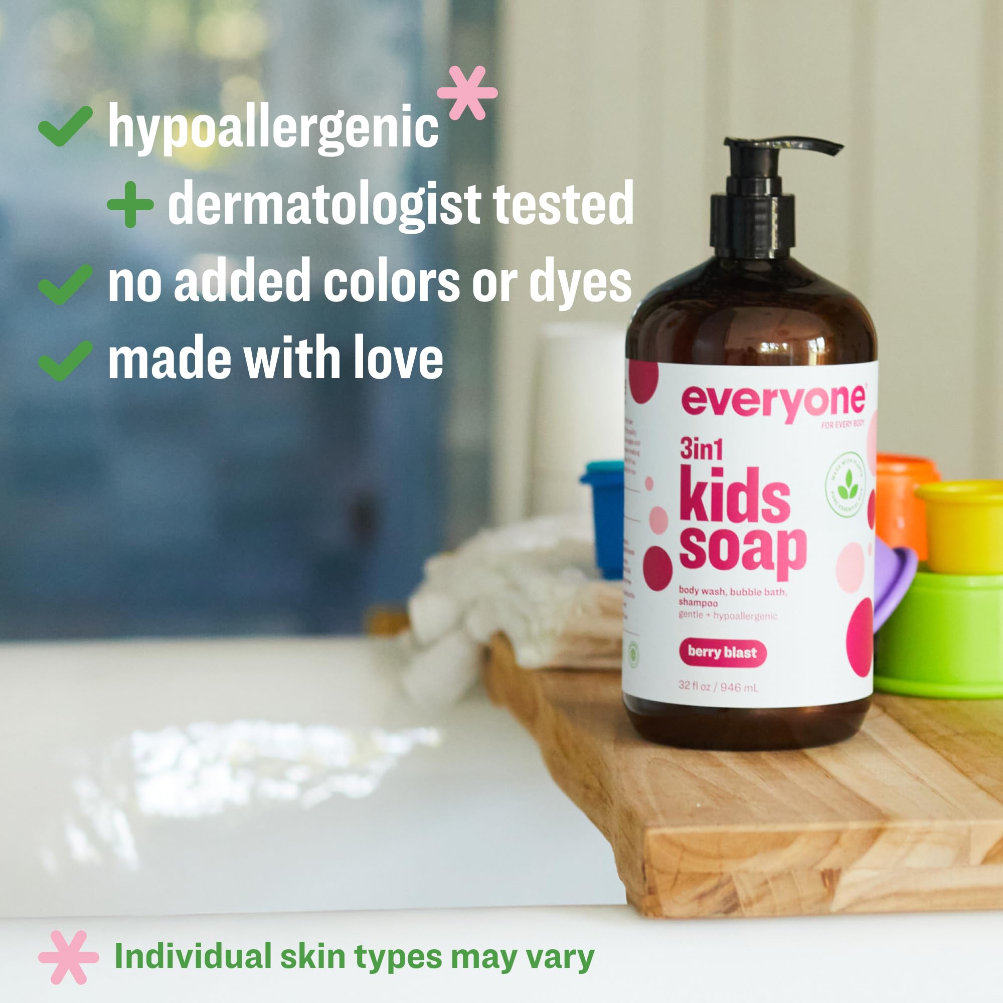 everyone close-up foam texture illustrating gentle lather for delicate skin