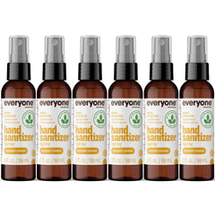 everyone front packaging showing six coconut lemon sprays and convenience