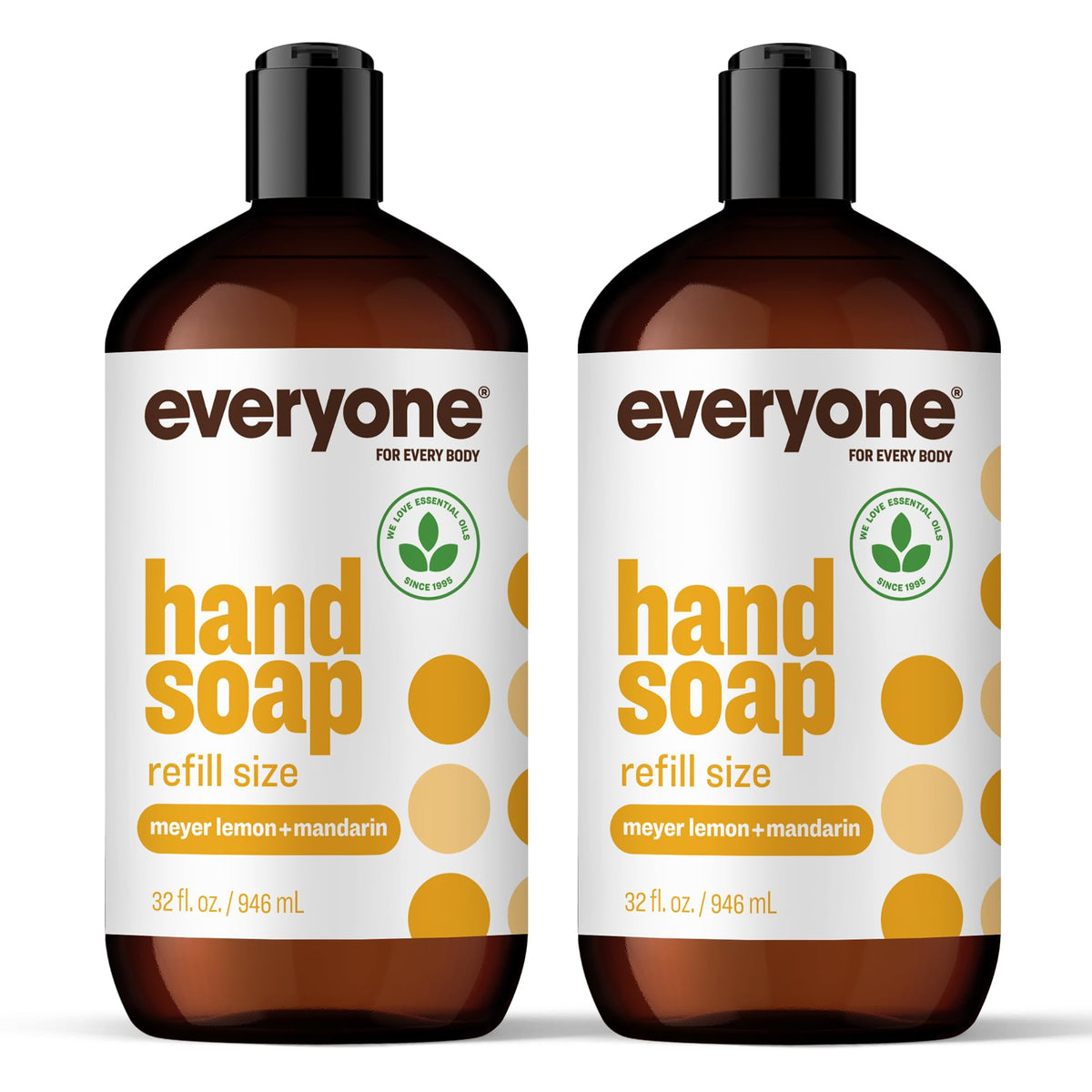 Everyone front packaging showing two 32 oz bottles and bright citrus benefit