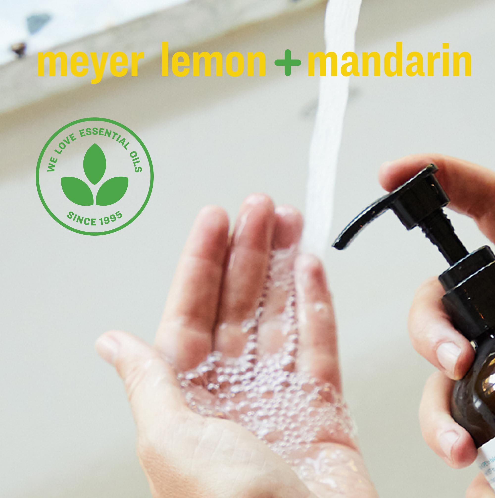 everyone foamy soap texture in hand demonstrating gentle lather and effective cleansing