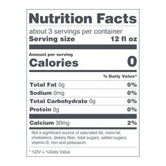 evian close-up label displaying brand and clear source information benefit
