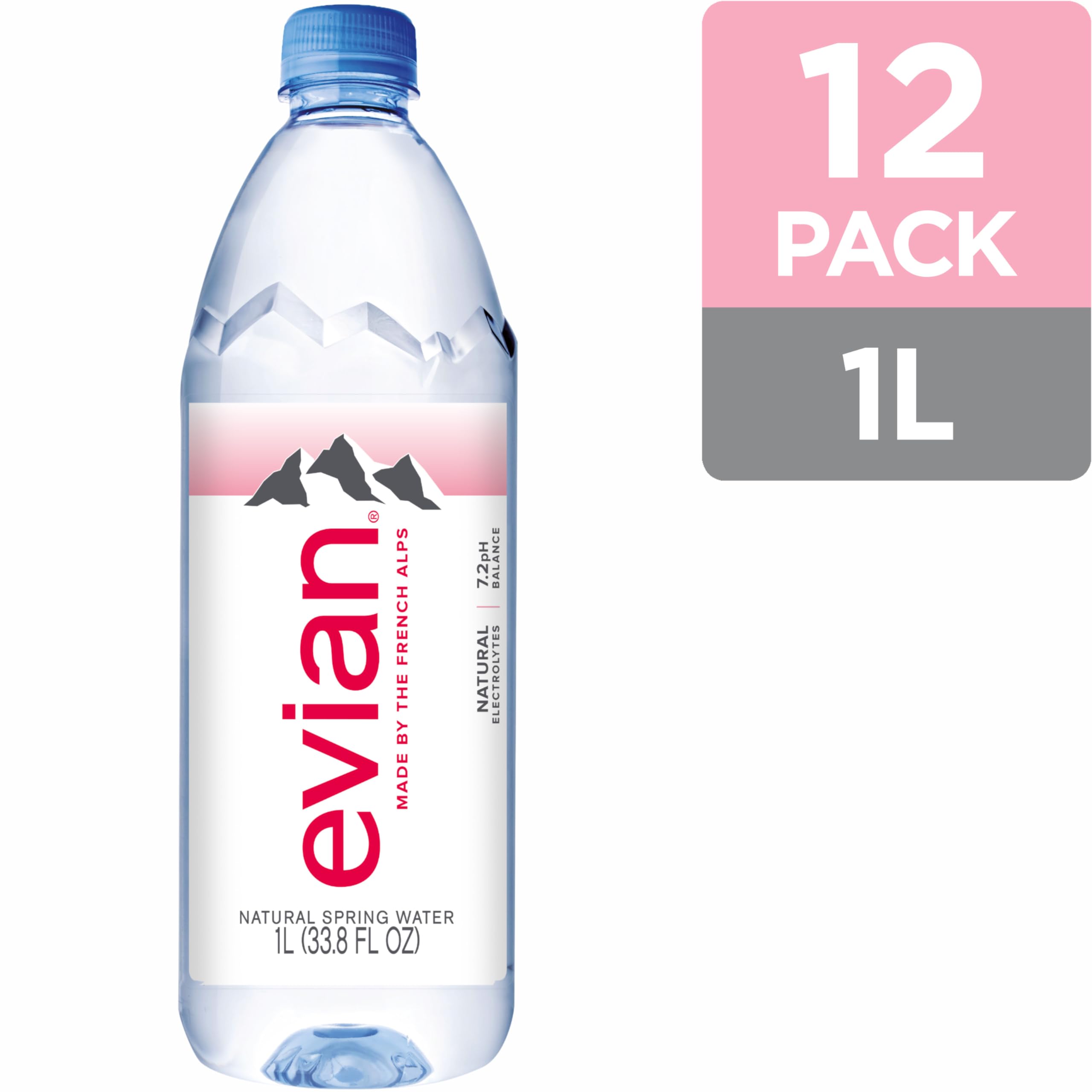 evian cap and neck detail highlighting resealable convenience benefit