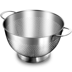 EWFEN colander front view showing bowl and stable rim for reliable draining