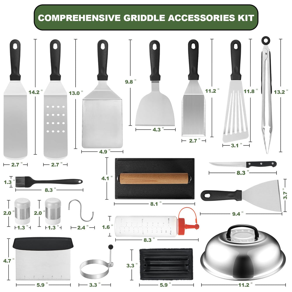 EWFEN full tool spread on table illustrating organized variety for efficient cooking