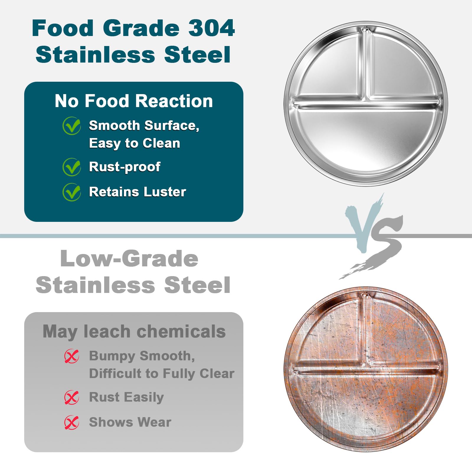 EWFEN stainless texture finish resisting stains and easy to clean