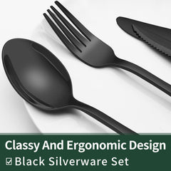 EWFEN steak knife serration detail showing sharp edge for easier meat cutting