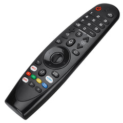 EWO'S remote front view showing full button layout for easy control