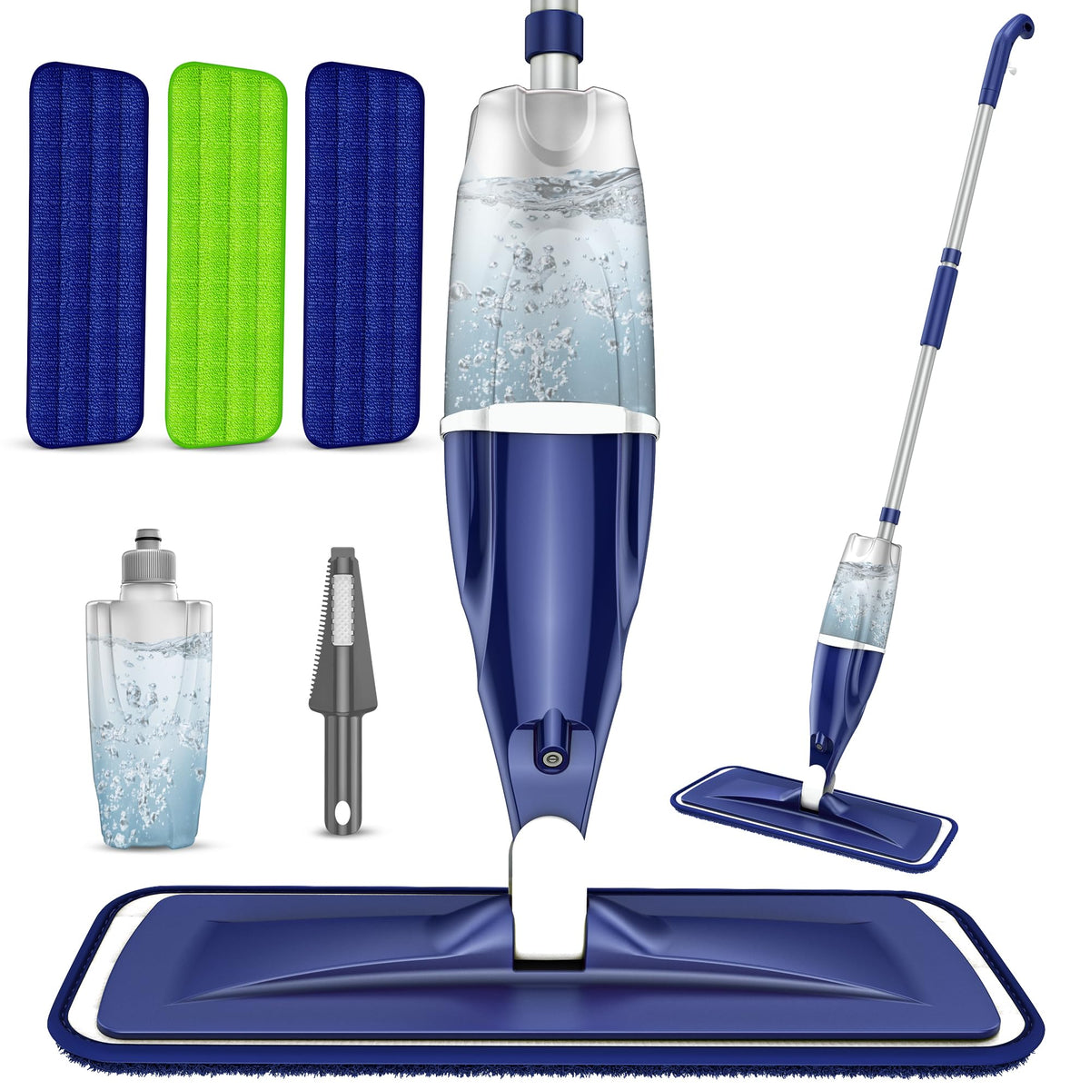 EXEGO front view packaging showing product and included pads for clear first impression
