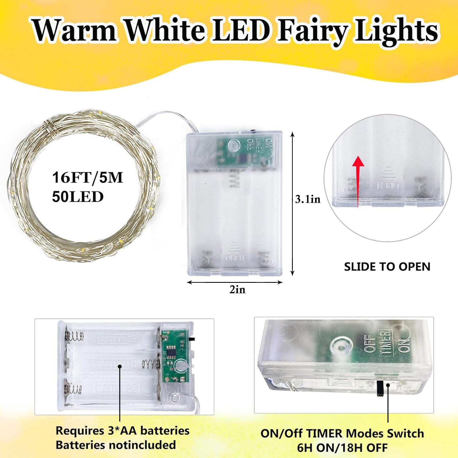 EXF fairy lights used in bottle and wreath crafts offering custom DIY styling