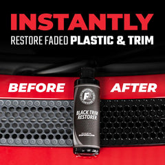 ExoForma applicator close-up on trim showing even dye infusion and improved depth