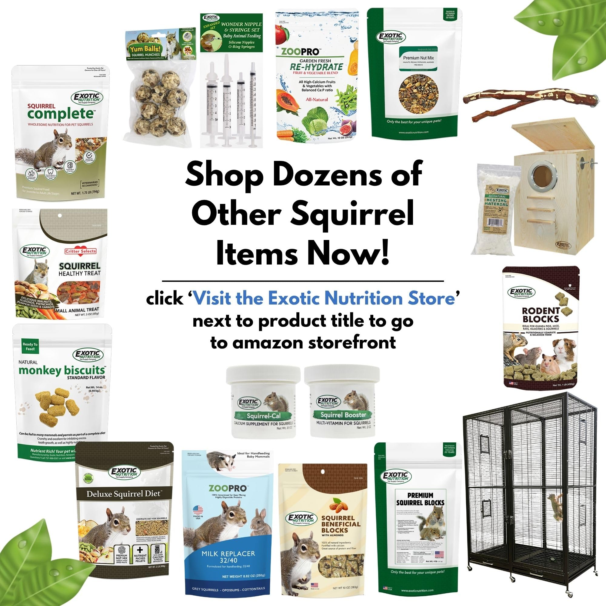 Exotic Nutrition packaged blocks stored in a cool, dry place, highlights shelf-life guidance