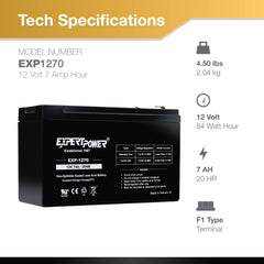 ExpertPower close-up of F1 terminals for fast secure connections