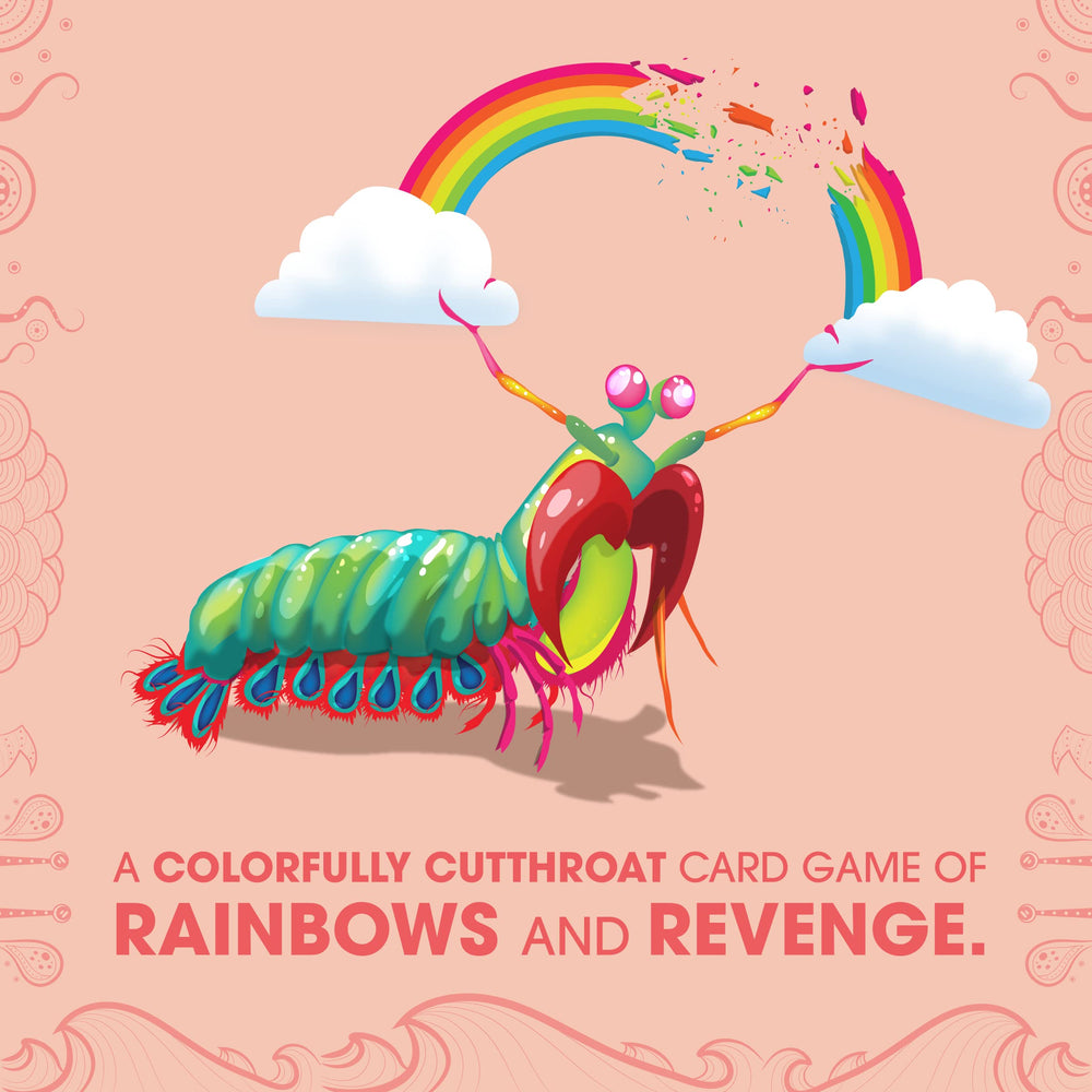 Exploding Kittens Mantis close artwork of mantis shrimp cards enhancing visual charm