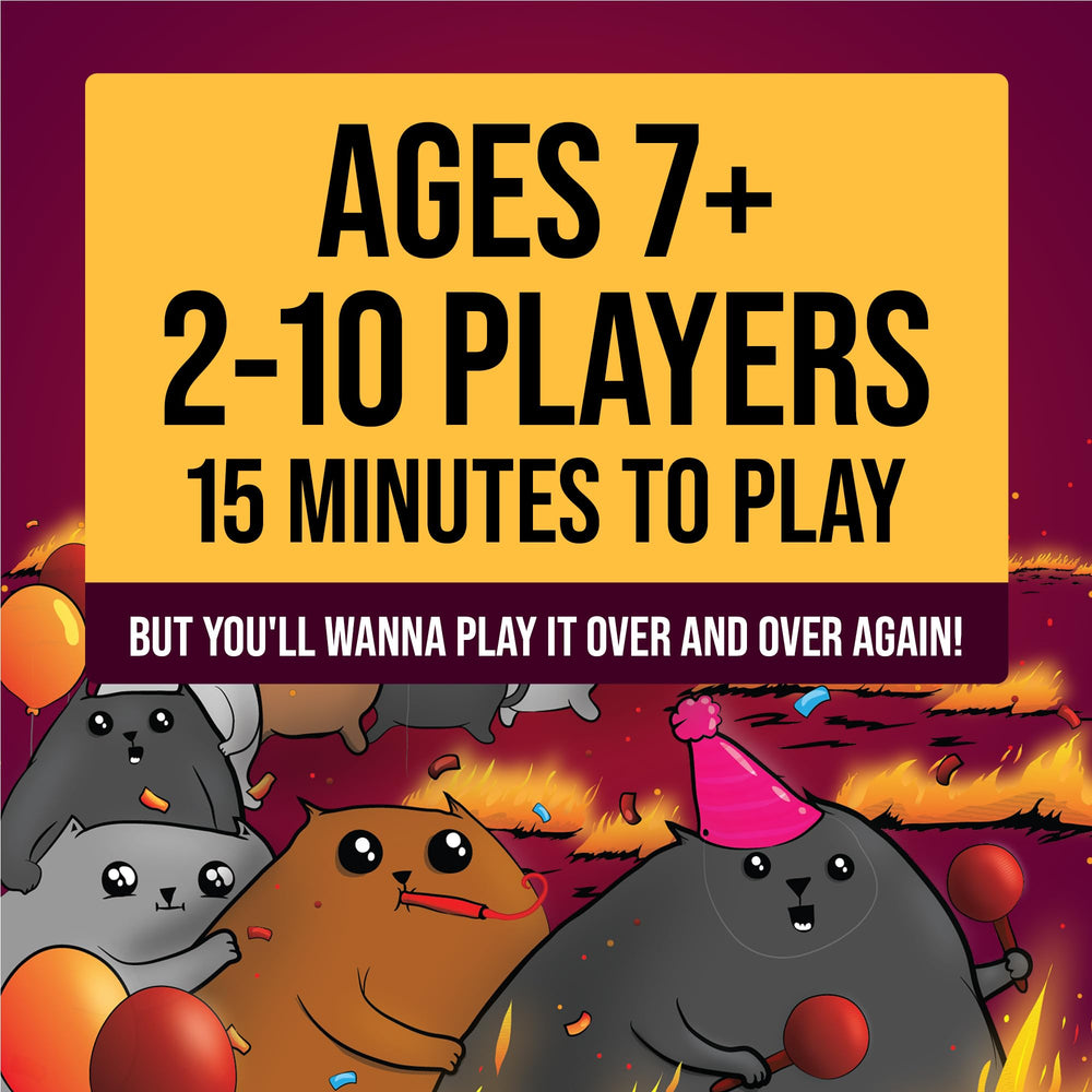 Exploding Kittens group playing outdoors at a picnic demonstrating portable fun