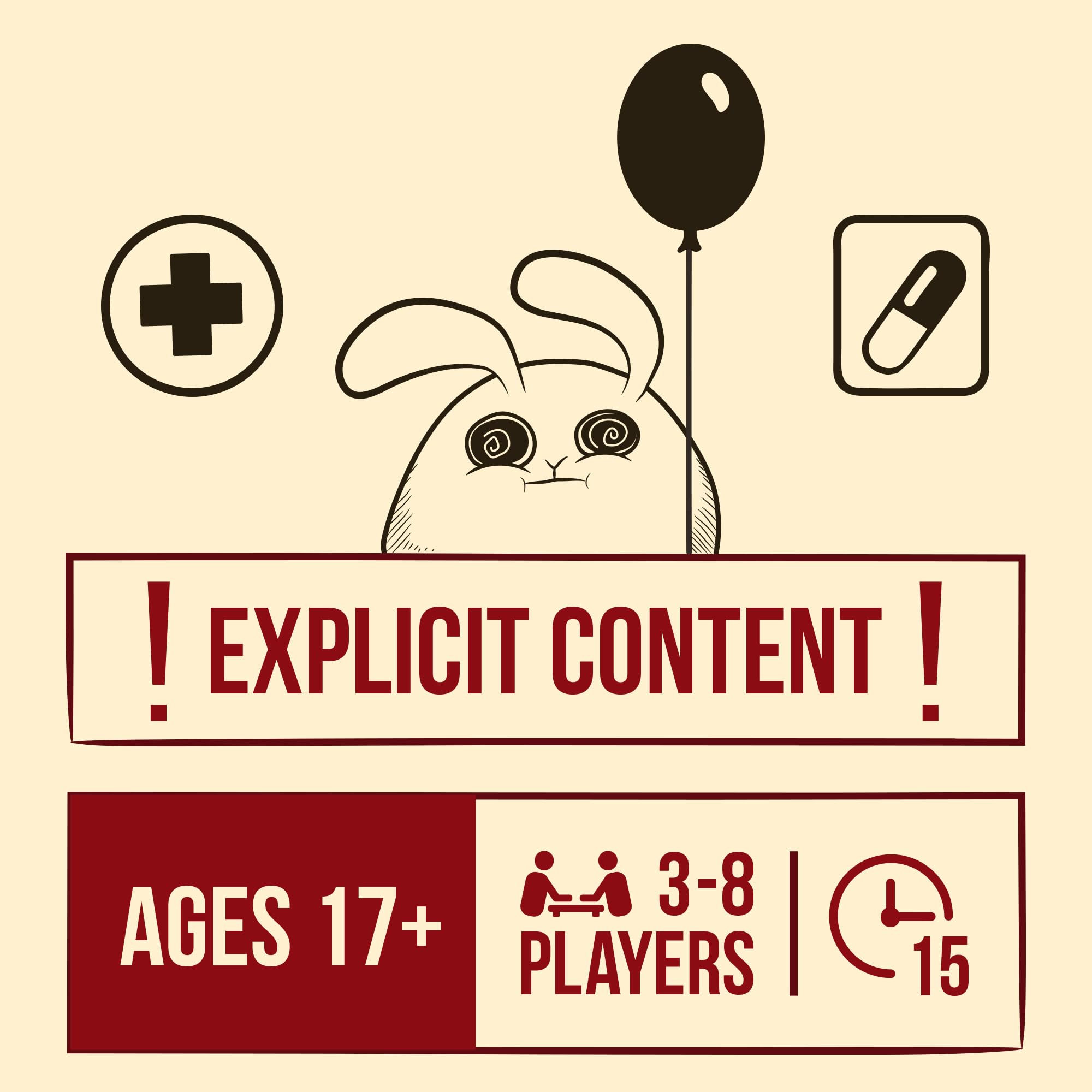 Exploding Kittens party scene with friends playing, ideal for social game nights
