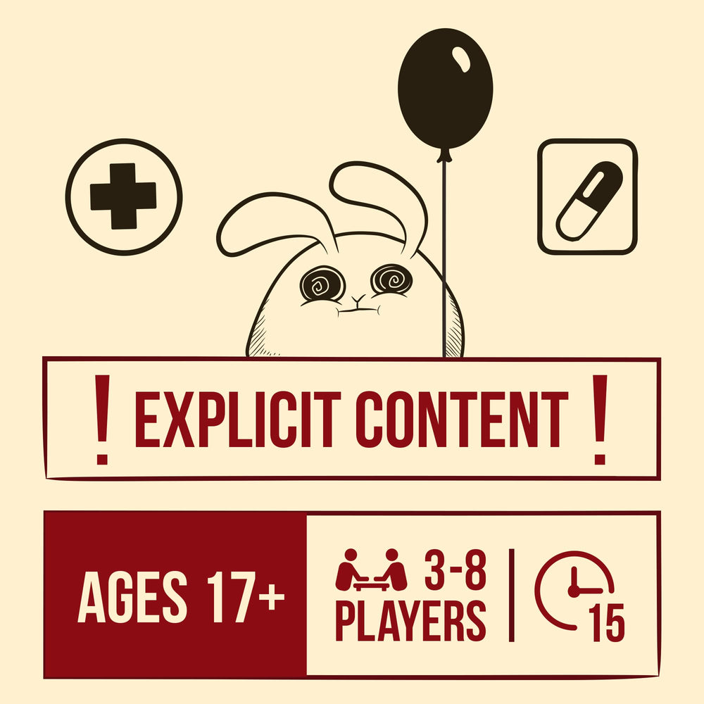Exploding Kittens party scene with friends playing, ideal for social game nights