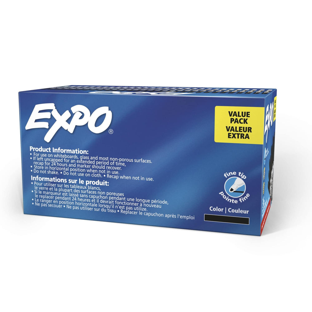 EXPO erasability demo wiping clean to show residue-free benefit