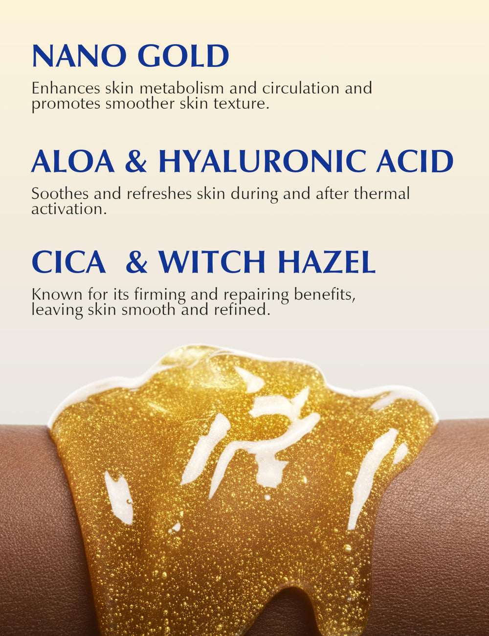 EXPRESSIONS WELLNESS jar next to a hand showing 200 g scale