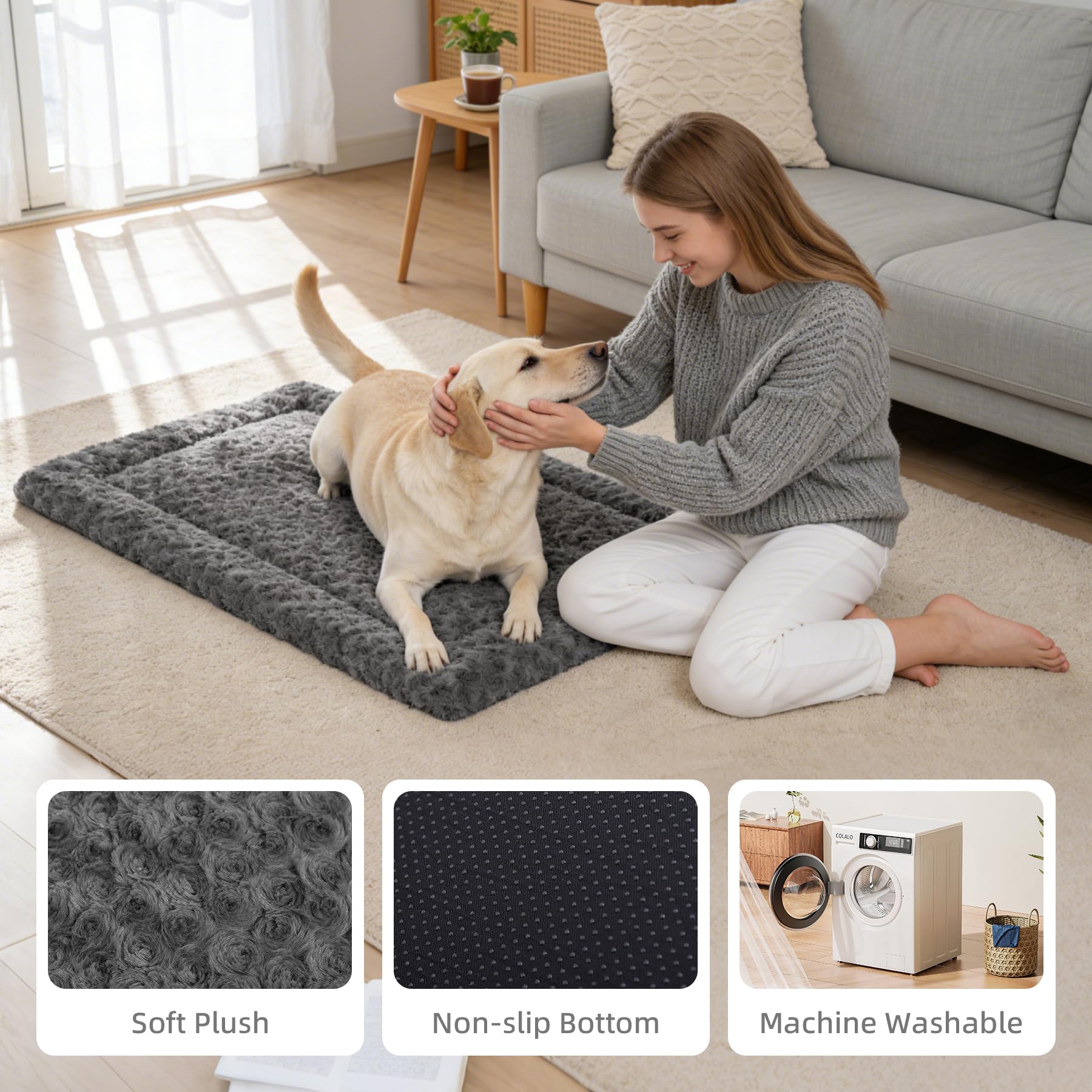 Exsnugy folded pad packed for travel, lightweight and easy to carry