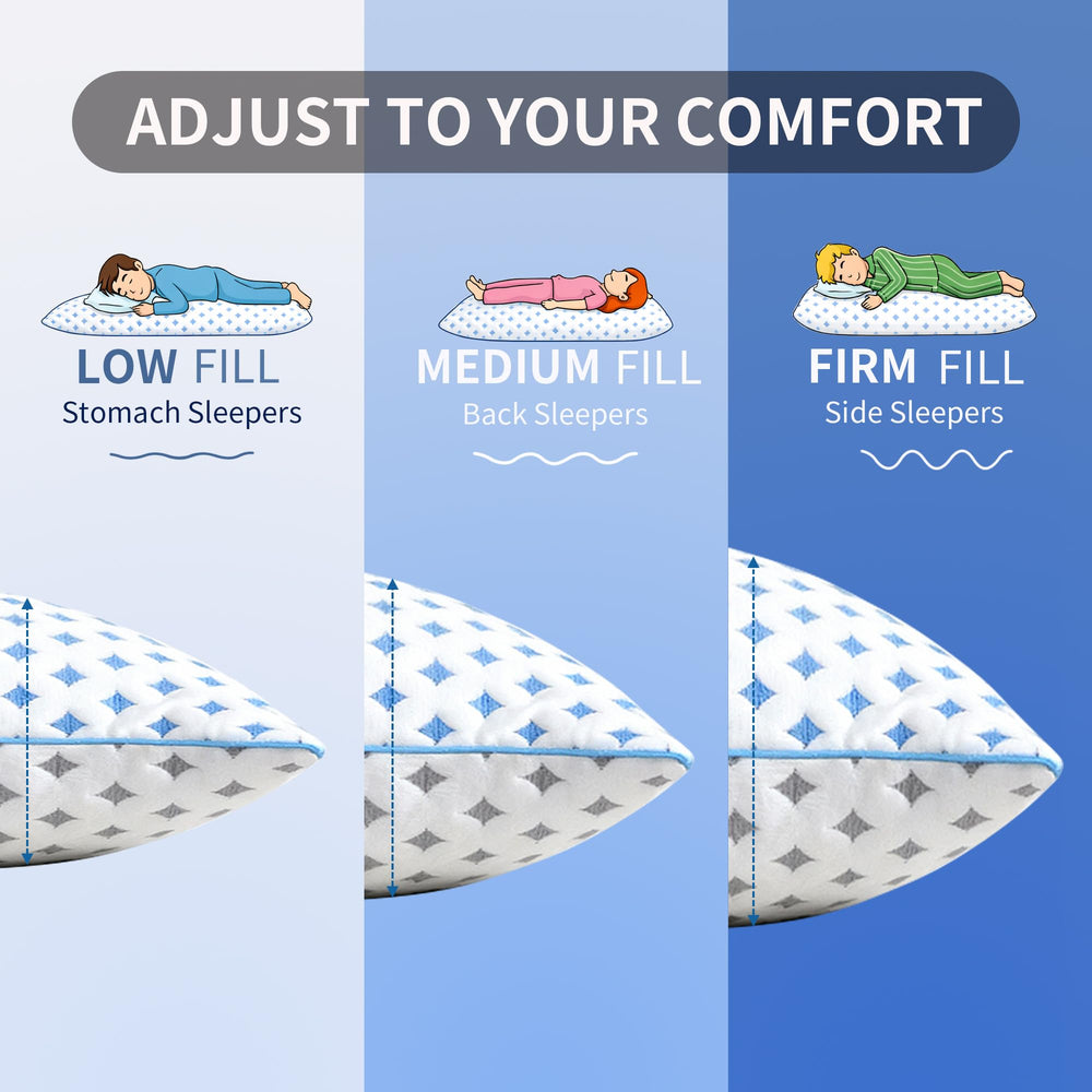 ezepilw vacuum packed pillows compressed for compact shipping and easy delivery
