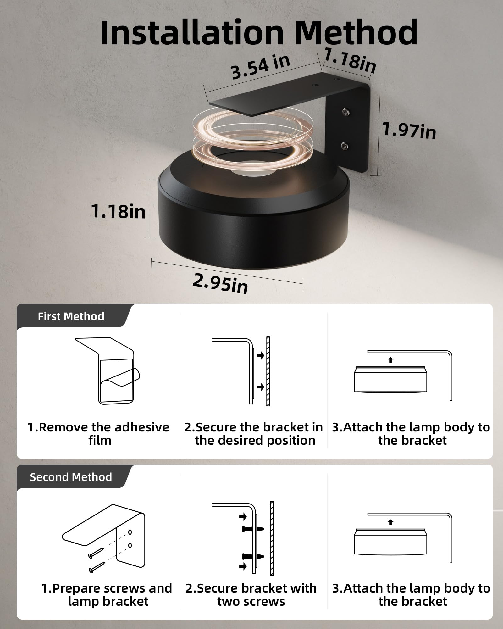 EZVALO scale comparison with frame showing fit for common photo sizes