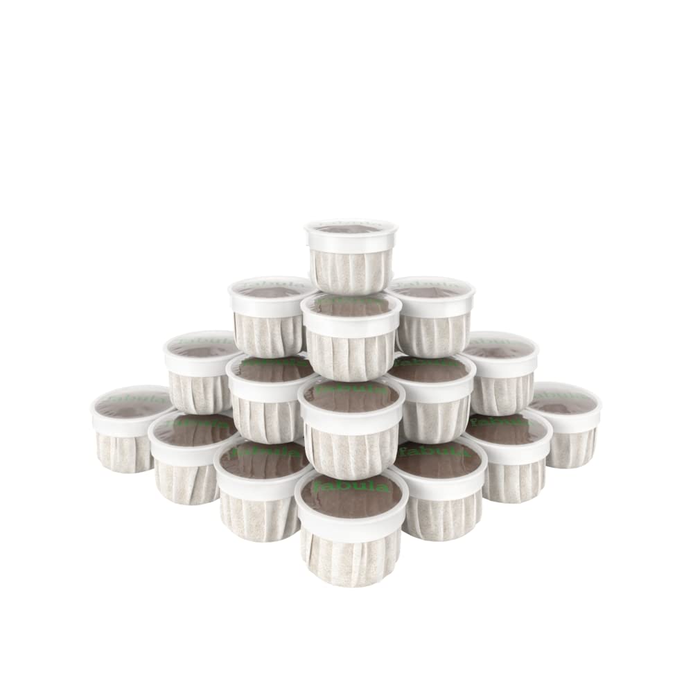 Fabula pod inside Keurig brewer demonstrating easy compatibility