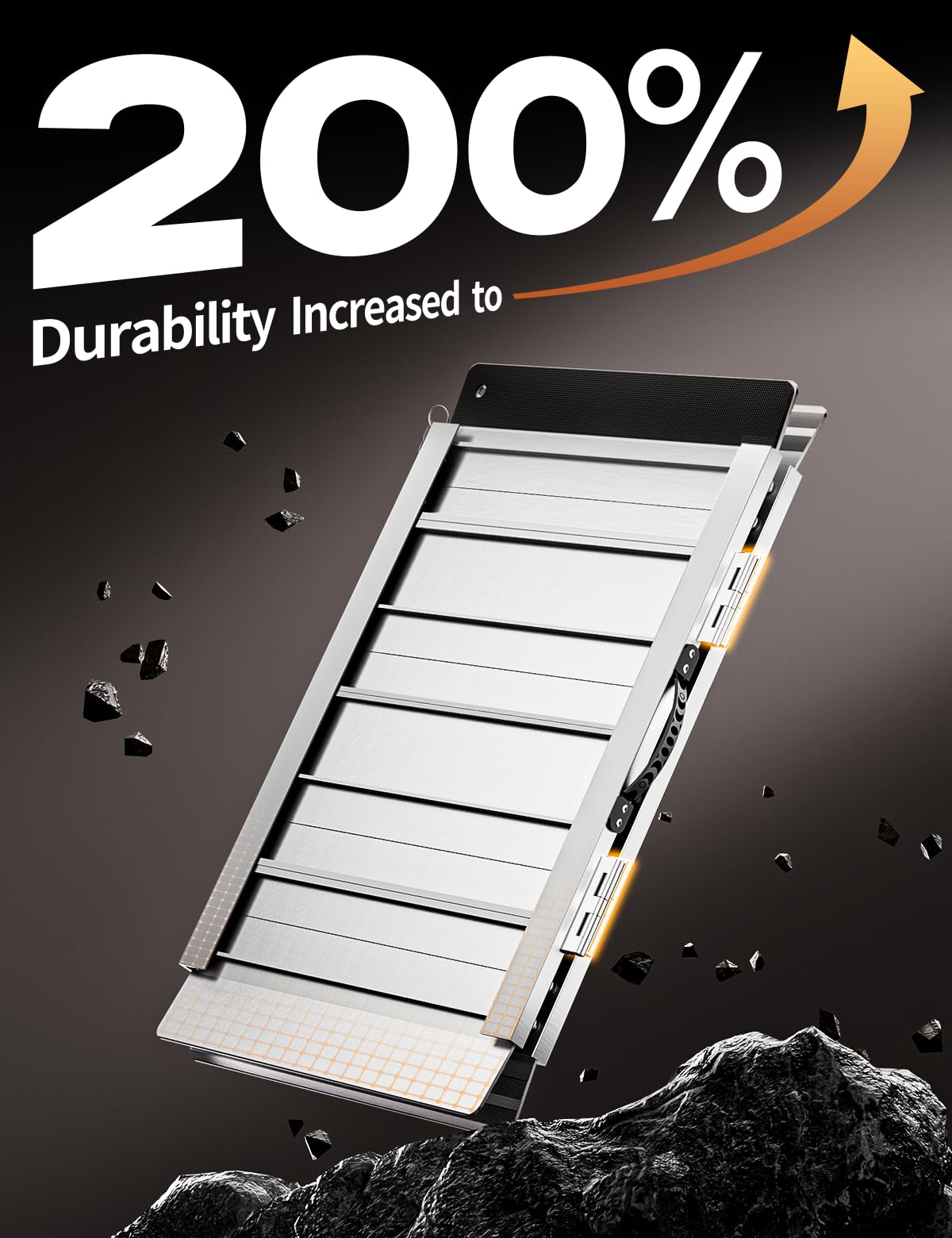 FACHNUO stainless hinge and aluminum body detail showing durable construction
