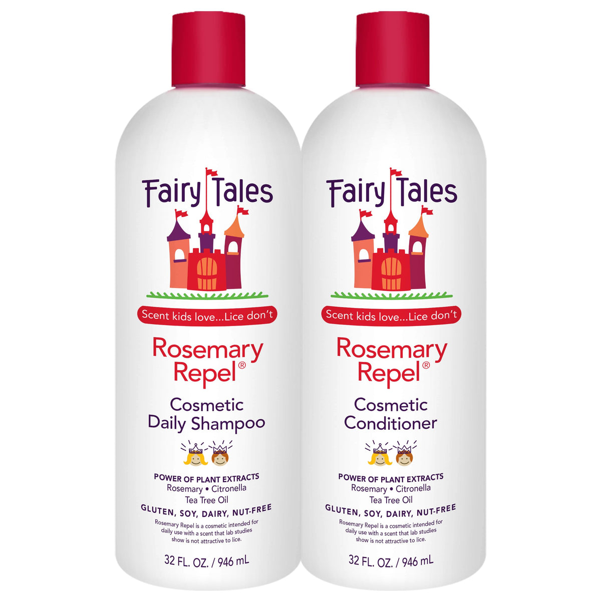 Fairy Tales front packaging duo shows brand and gentle formula benefits