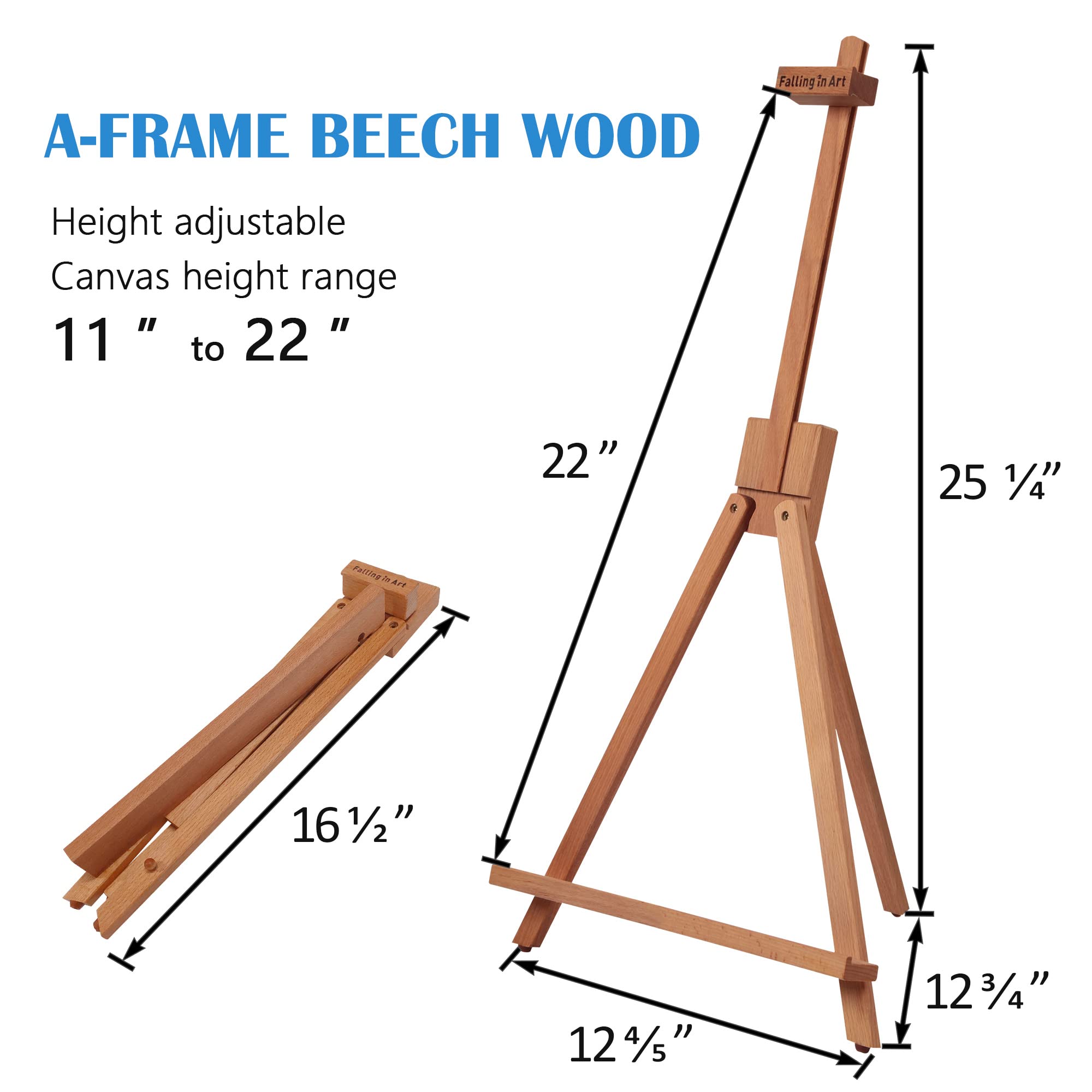Falling in Art close-up of beechwood grain highlighting smooth texture and durability