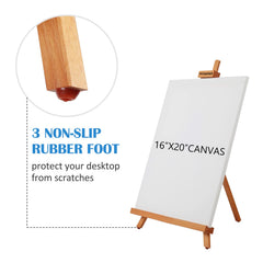 Falling in Art easel in outdoor use for plein air painting with portable convenience