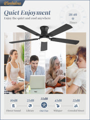 Fanbulous remote in hand controlling fan and light, provides effortless control from anywhere