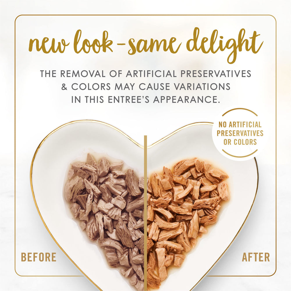 Fancy Feast can top label close-up showing clear flavor information