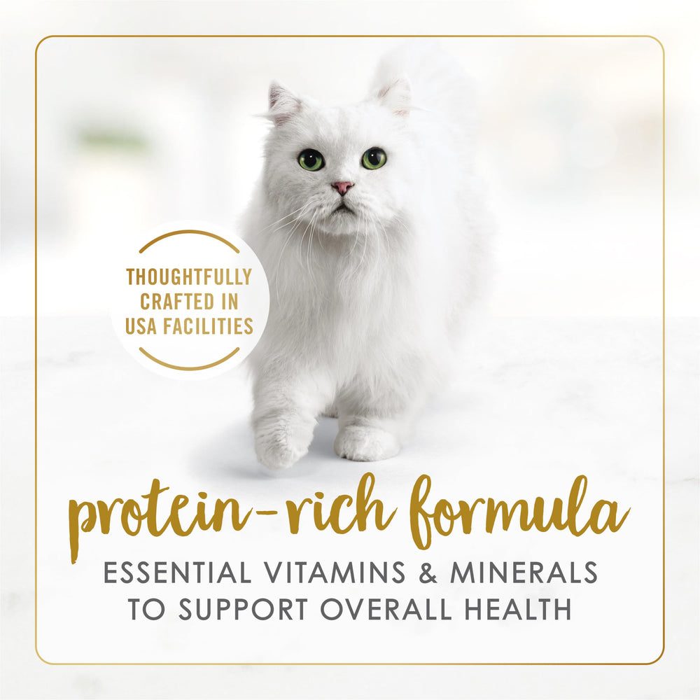 Fancy Feast chicken can label highlighting real chicken first ingredient benefit