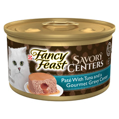 Fancy Feast tuna front packaging showing 3 oz can and brand appeal
