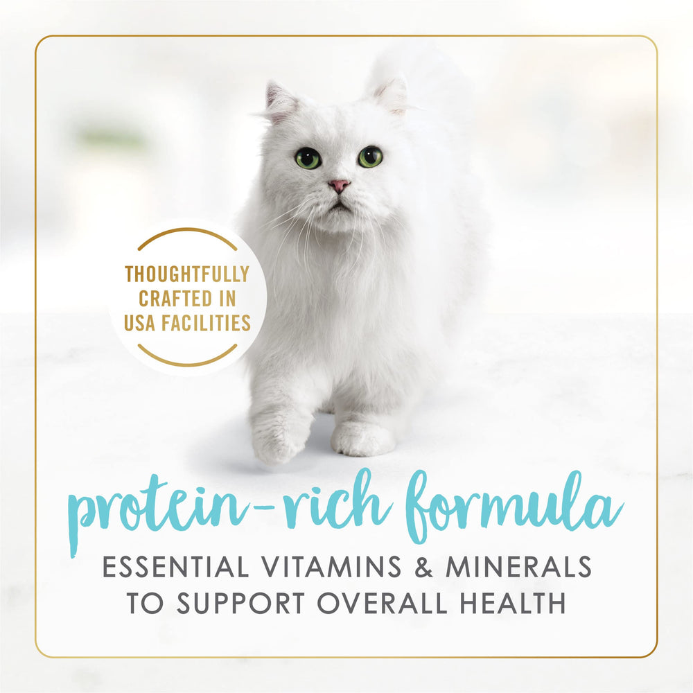 Fancy Feast label and nutrition facts showing complete balanced diet benefit