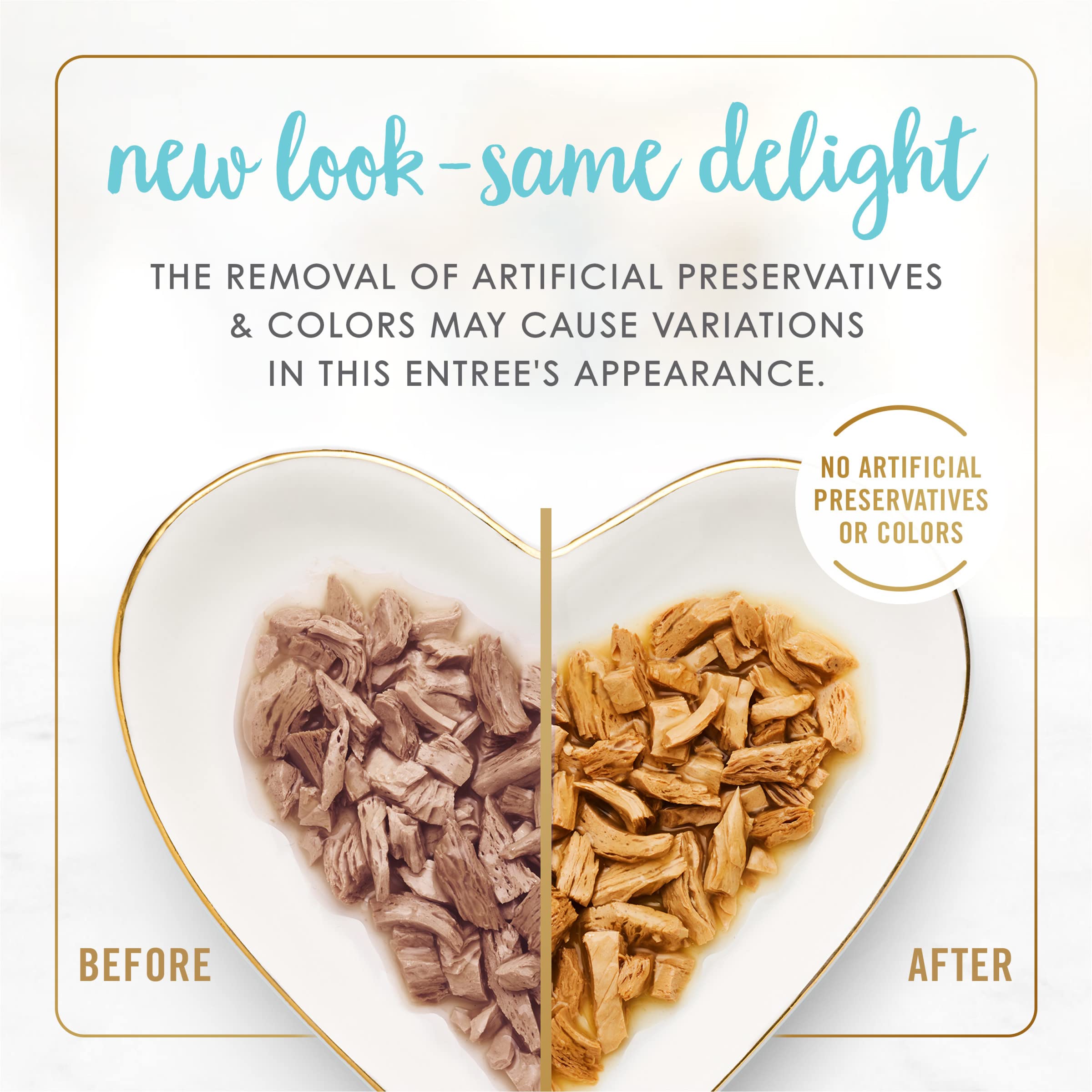 Fancy Feast open can with visible tuna chunks and gravy for enticing aroma