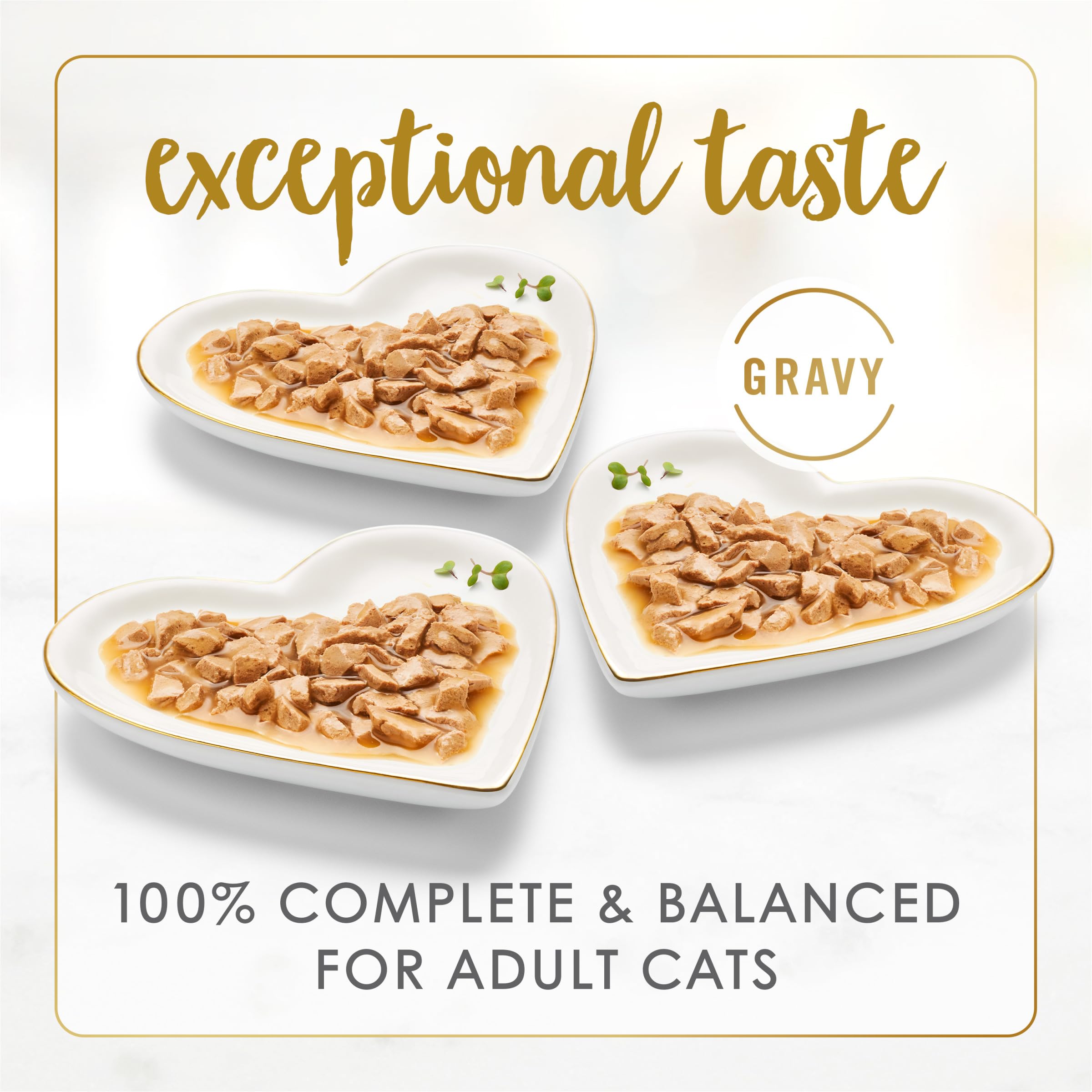 Fancy Feast close‑up of small tender bites showcasing texture appeal