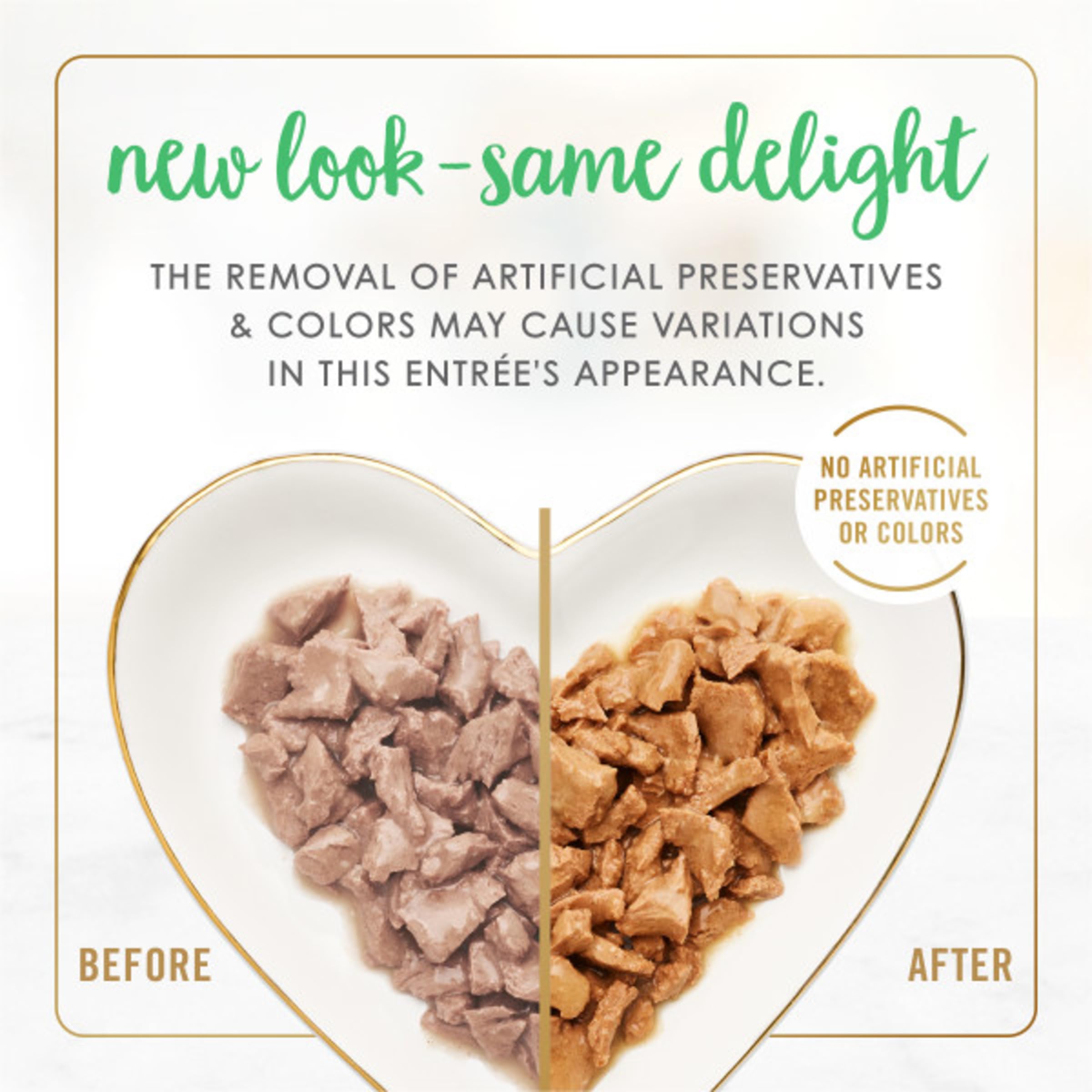 Fancy Feast open can showing moist trout flakes and enticing texture for picky cats