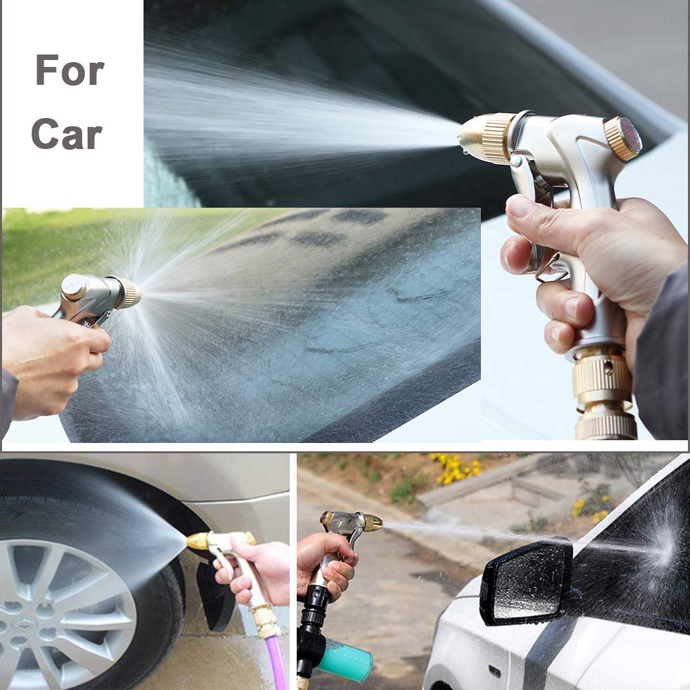 FANHAO nozzle spraying high-pressure jet to clean a car effectively