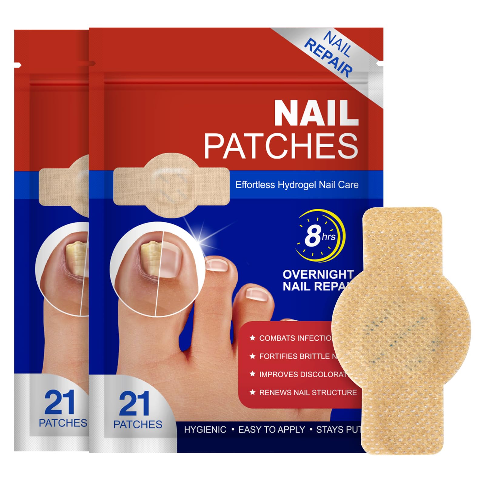 FANSHI front packaging showing 42 patch count and benefits