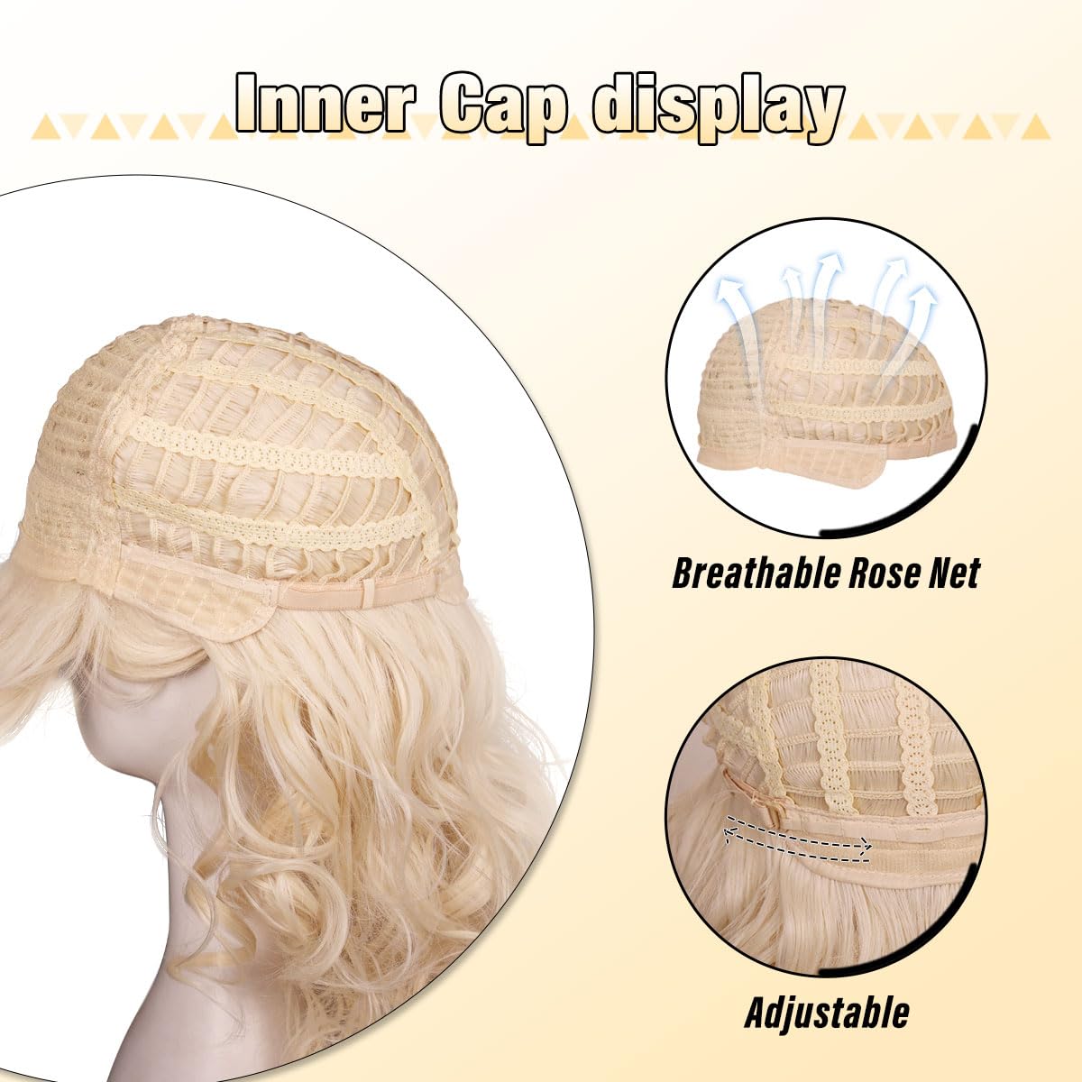 FantaLook inner toggles pictured for adjustable secure fit on any head