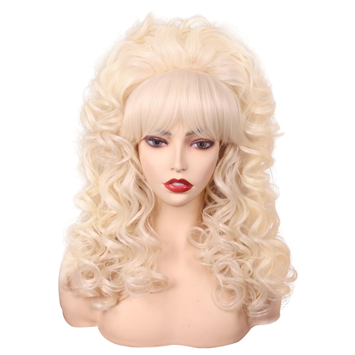 FantaLook front view showing natural vintage curls and flattering silhouette