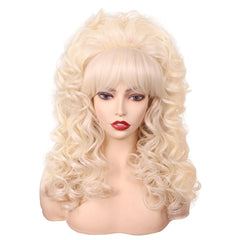 FantaLook front view showing natural vintage curls and flattering silhouette