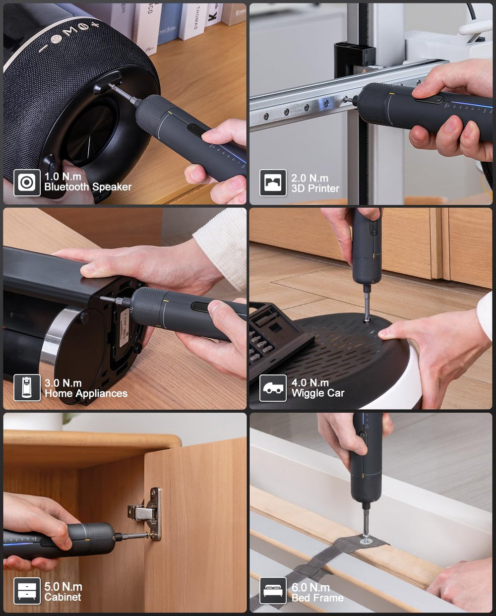 Fanttik S2 Pro extension rod and 90° adapter displayed for reaching tight, angled fasteners